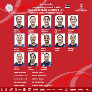 Image post by @thailandvolleyballassociation on Instagram