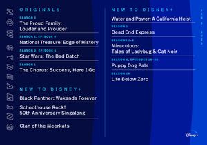 Image post by @DisneyPlus on Twitter
