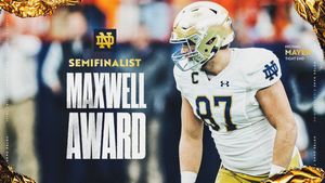 Image post by @NDFootball on Twitter/X