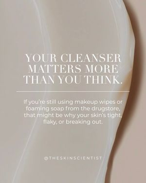 Image post by @theskinscientist on Instagram