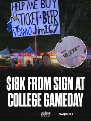 Image post by @thecollegesportsco on Instagram
