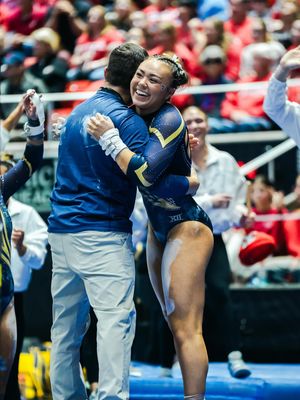 Image post by @wvugymnastics on Instagram