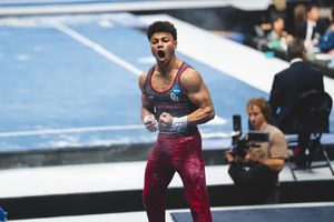 Image post by @ou_mgymnastics on Instagram