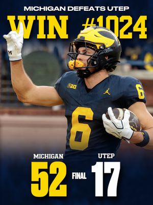 Image post by @michigan__football on Instagram