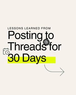 Image post by @buffer on Instagram