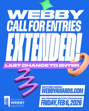 Image post by @thewebbyawards on Instagram
