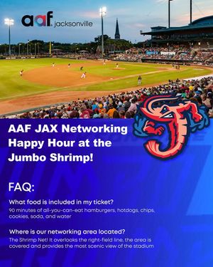 Image post by @aafjacksonville on Facebook