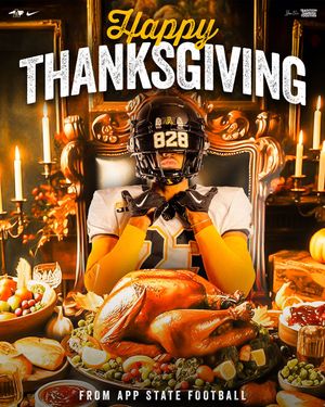 Image post by @appstate_fb on Instagram