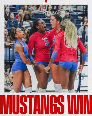 Image post by @smuvolleyball on Instagram