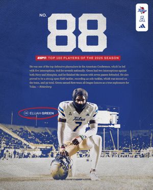 Image post by @tulsa_football on Instagram