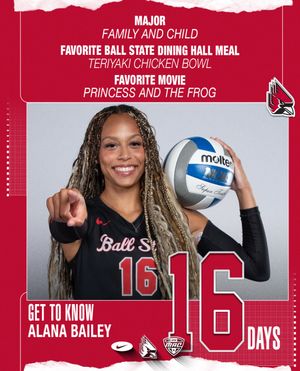 Image post by @ballstatewvb on Instagram