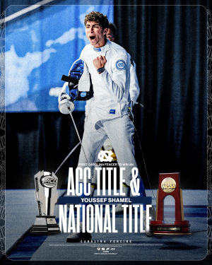 Image post by @uncfencing on Instagram