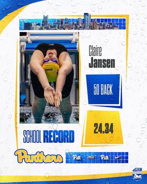 Image post by @pitt_swim_dive on Instagram