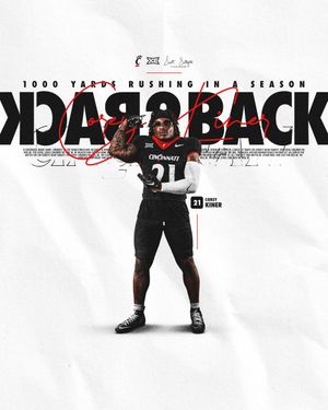 Image post by @GoBearcatsFB on Twitter