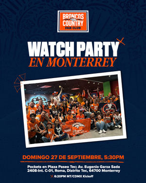 Image post by @broncosespanol on Instagram