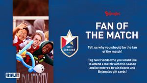 Image post by @NorthCarolinaFC on Twitter