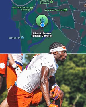 Image post by @clemsonfb on Instagram