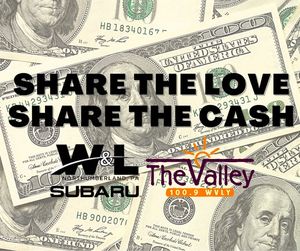 Image post by @1009TheValley on Facebook