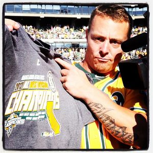 Image post by @athletics on Instagram