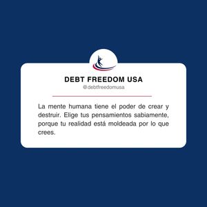 Image post by @debtfreedomusa on Instagram