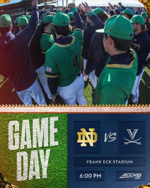 Image post by @NDBaseball on Twitter