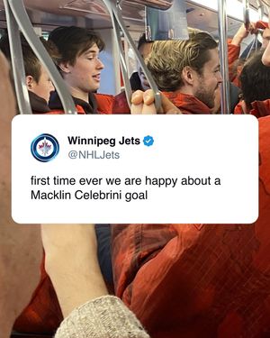 Image post by @nhljets on Instagram