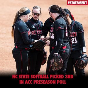 Image post by @ncstatesoftball on Instagram