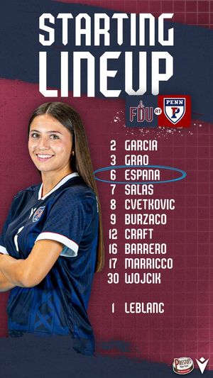 Image post by @FDUKnightsWSOC on Twitter