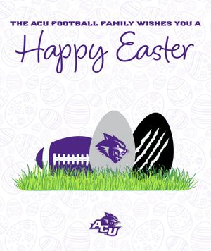Image post by @ACUFootball on Twitter