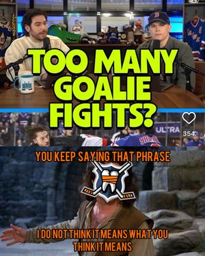 Image post by @hockeyfights on Instagram