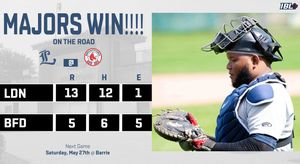 Image post by @londonmajors on Twitter