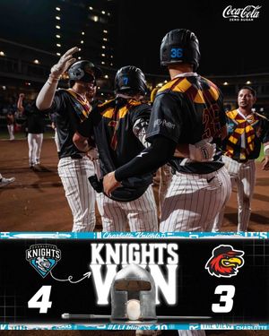 Image post by @knightsbaseball on Instagram
