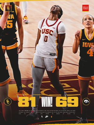 Image post by @uscwbb on Instagram