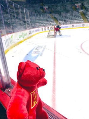 Image post by @AHLWranglers on Twitter/X