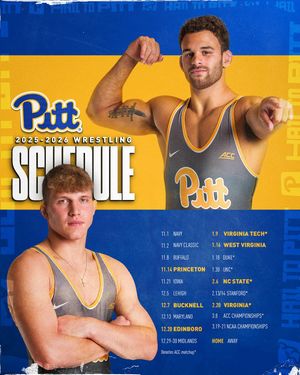 Image post by @pitt_wres on Instagram