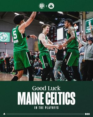 Image post by @celtics on Twitter