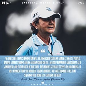 Image post by @uncwomensgolf on Instagram