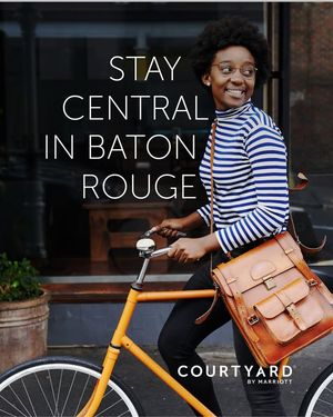 Image post by @CourtyardBatonRougeDowntownHotel on Facebook