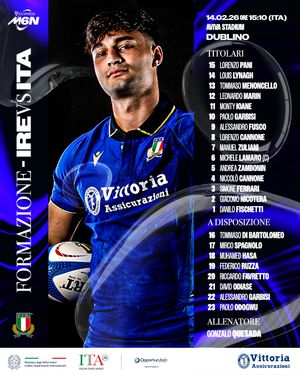Image post by @italrugby on Instagram