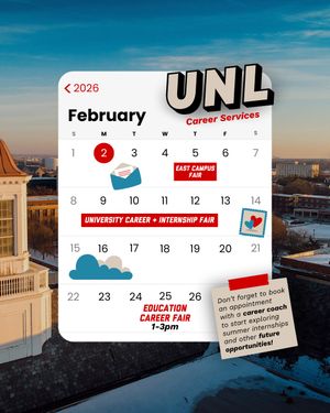 Image post by @unlcareers on Instagram