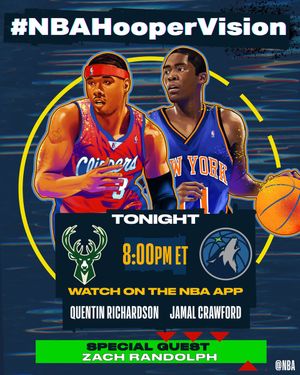 Image post by @NBA on Twitter