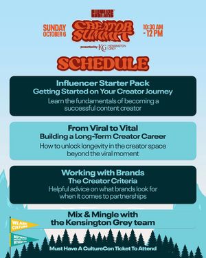 Image post by @culturecon on Instagram