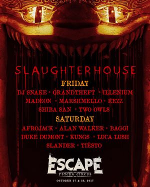 Image post by @EscapeHalloween on Twitter