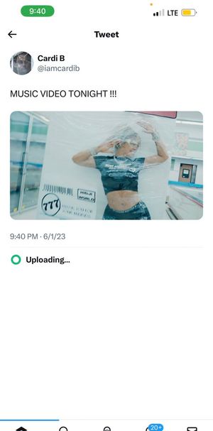 Image post by @iamcardib on Twitter