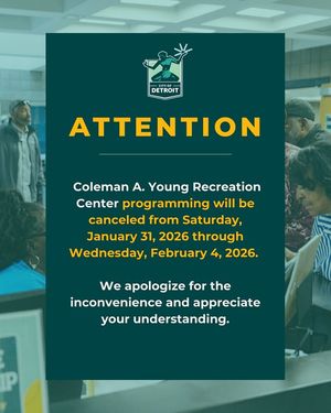 Image post by @DetroitParksRec on Facebook