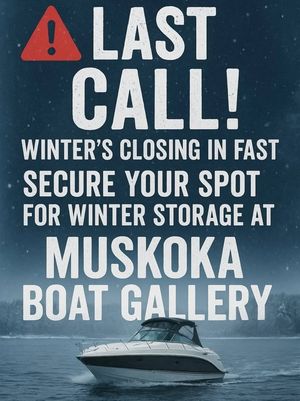 Image post by @MuskokaBoatGallery on Facebook