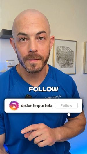 Video post by @drdustinportela on Instagram