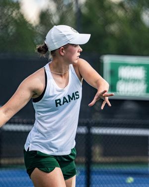 Image post by @csuramstennis on Instagram