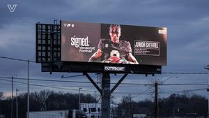 Image post by @VandyFootball on Twitter