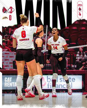 Image post by @ballstatewvb on Instagram